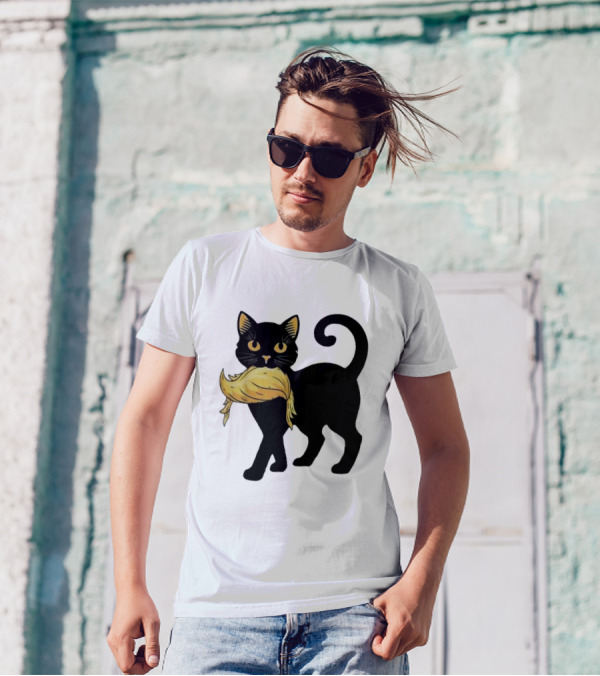 Cat Ladies Support Kamala Harris 2024 With Unique Cat T-Shirt
