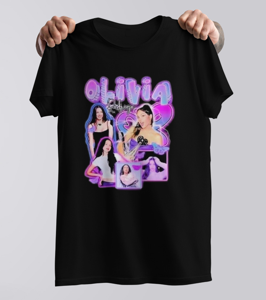 Olivia Rodrigo 2024 Guts Tour Live Photos T-Shirt