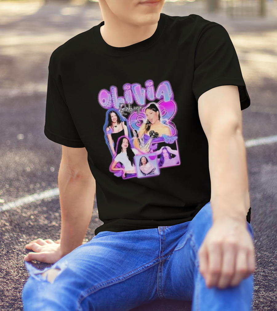 Olivia Rodrigo 2024 Guts Tour Live Photos T-Shirt