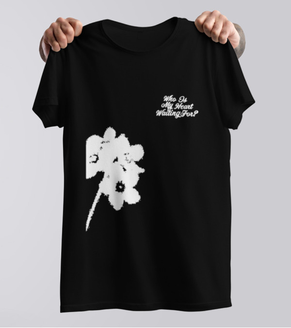 Park Jimin Who Is My Heart Waiting For Floral T-Shirt