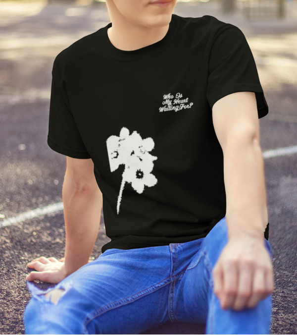 Park Jimin Who Is My Heart Waiting For Floral T-Shirt