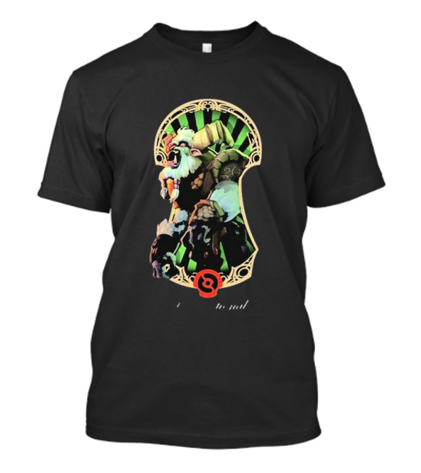 Dota 2 TI13 International 2024 Spirit Breaker Event Keyhole T-Shirt