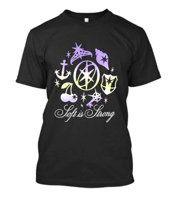Katseye Soft Is Strong Symbols And Stars T-Shirt