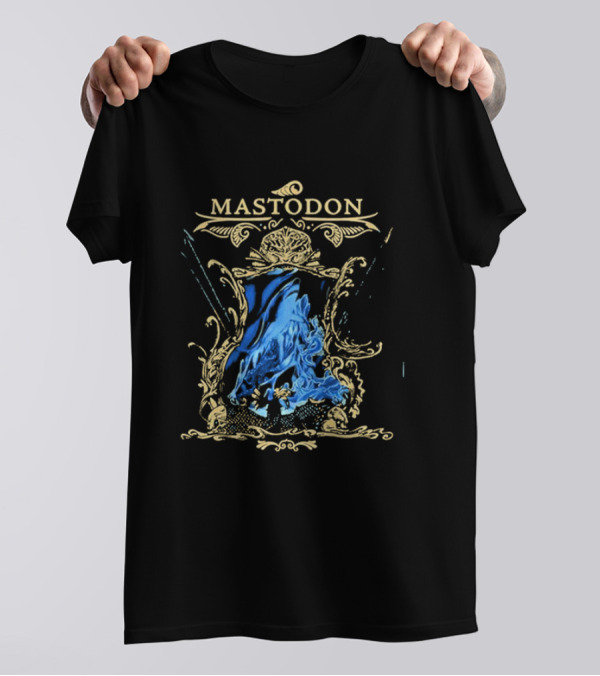 Mastodon Blue Sea Beast T-Shirt