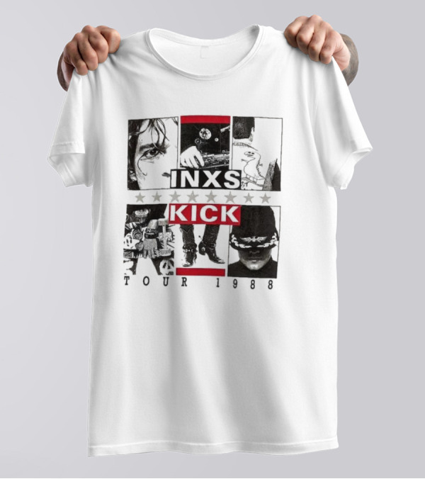 INXS Kick Tour 1988 T-Shirt