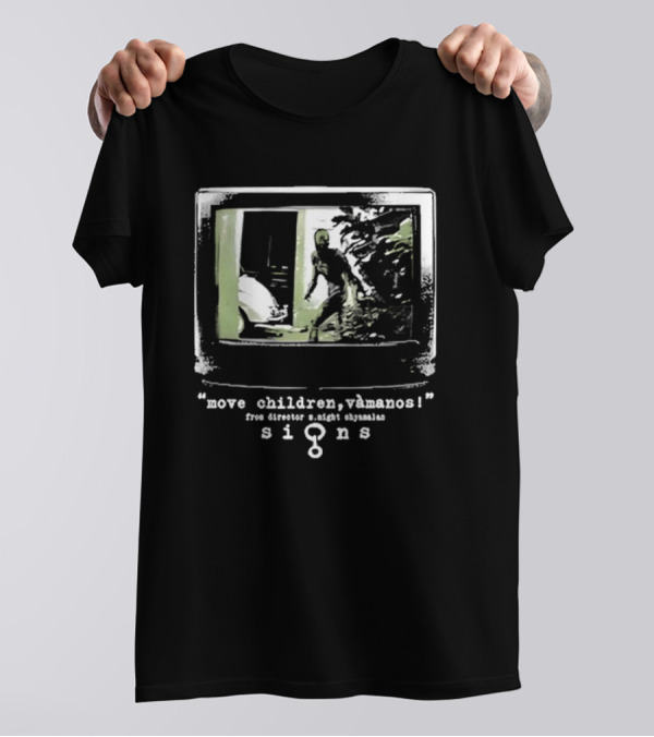 Move Children Vamanos From Director M.Night Shyamalan Signs T-Shirt