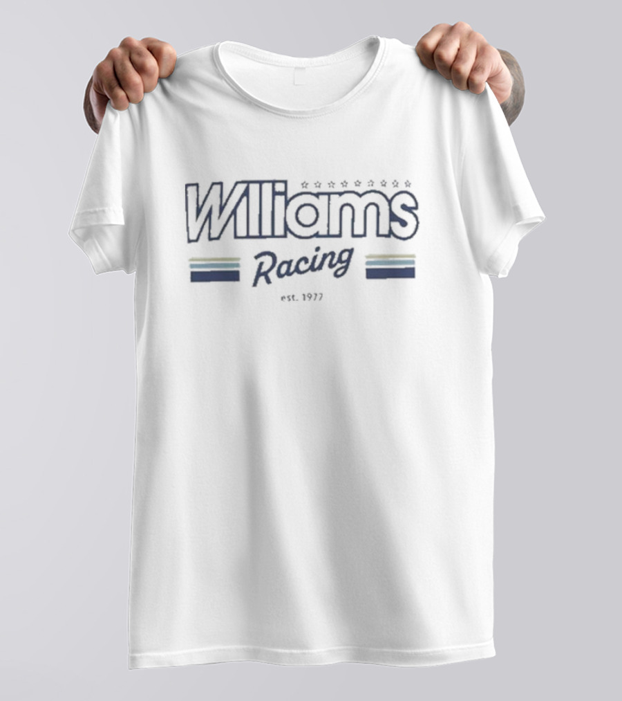 Williams Racing Est 1977 Heritage Stripes T-Shirt