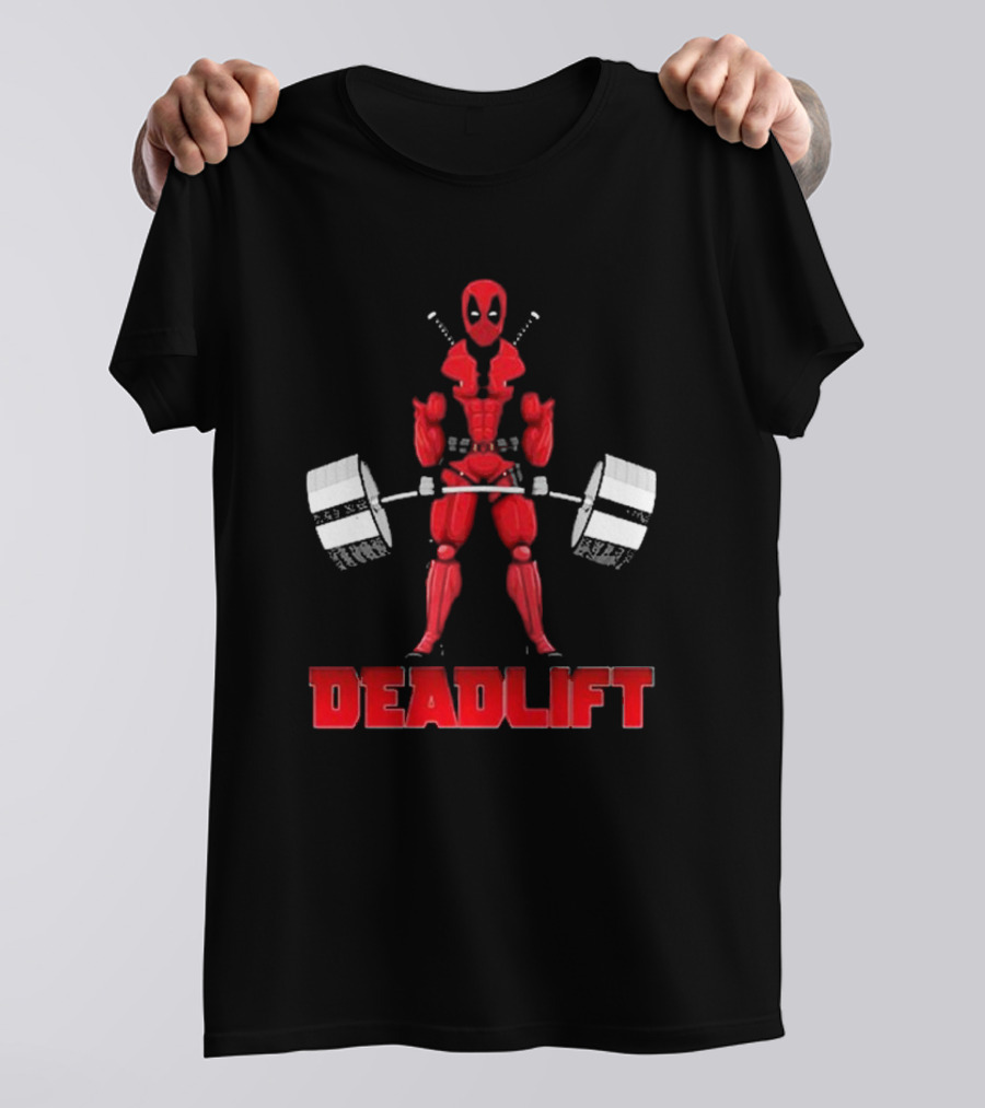 Papa Swolio Deadlift Hero Lifting Weights T-Shirt