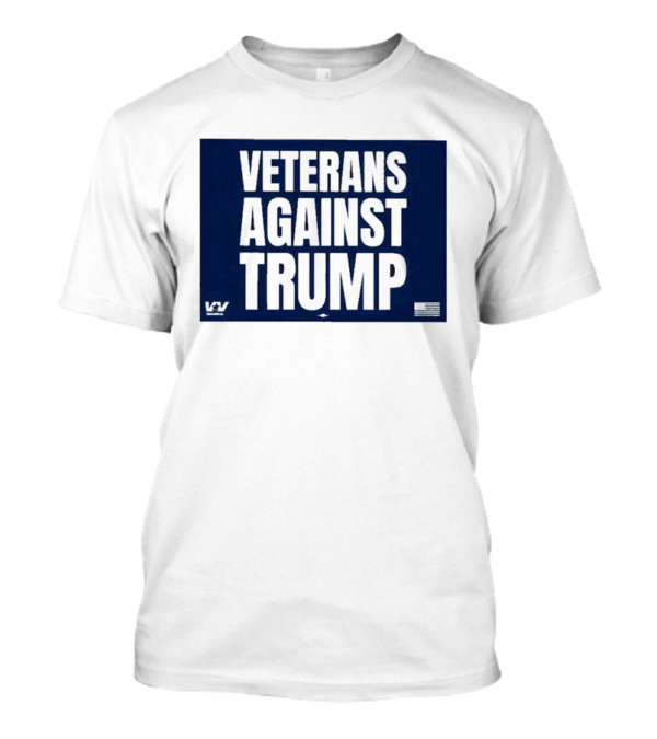 Veterans Against Trump Patriotic Symbol Statement T-Shirt