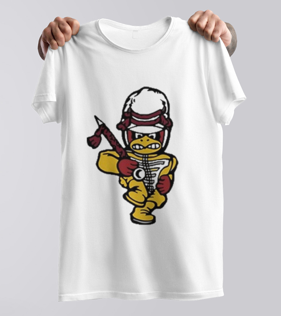 Ci Sport Marching Band Cy Cartoon Mascot With Baton And Shako T-Shirt