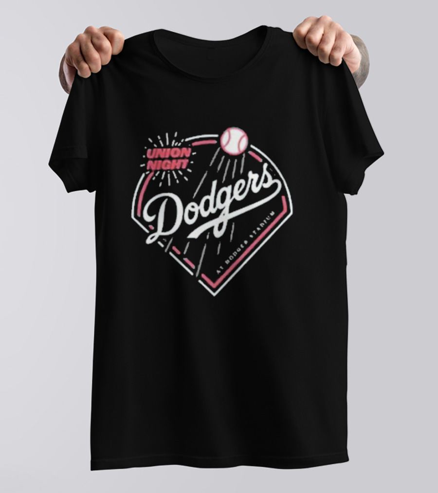 Dodgers Union Night At Dodger Stadium 2024 Giveaway T-Shirt