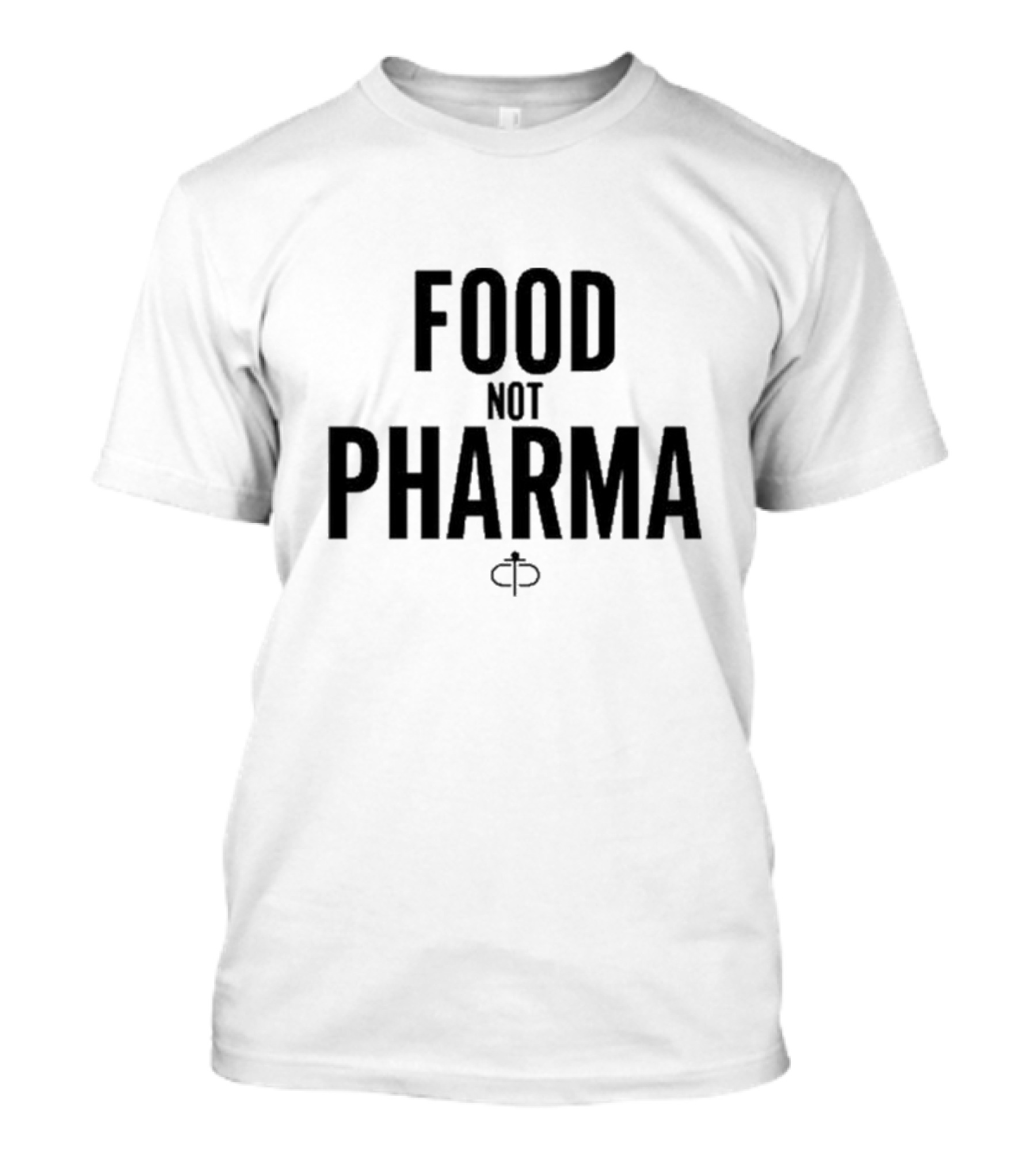 Food Not Pharma Ian Carroll Cross T-Shirt