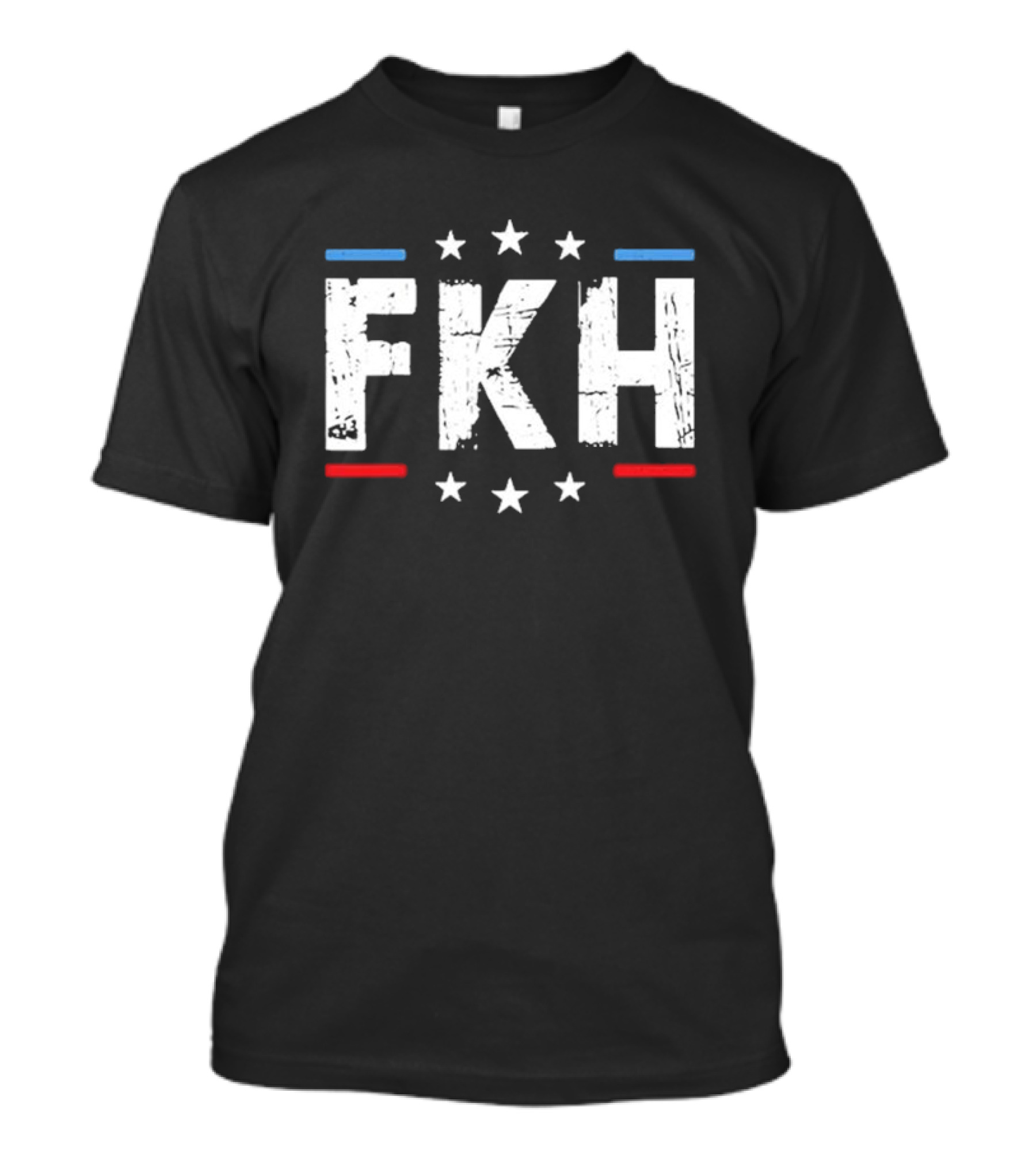 Juanita Broaddrick FKH Stars Red Blue Stripes T-Shirt