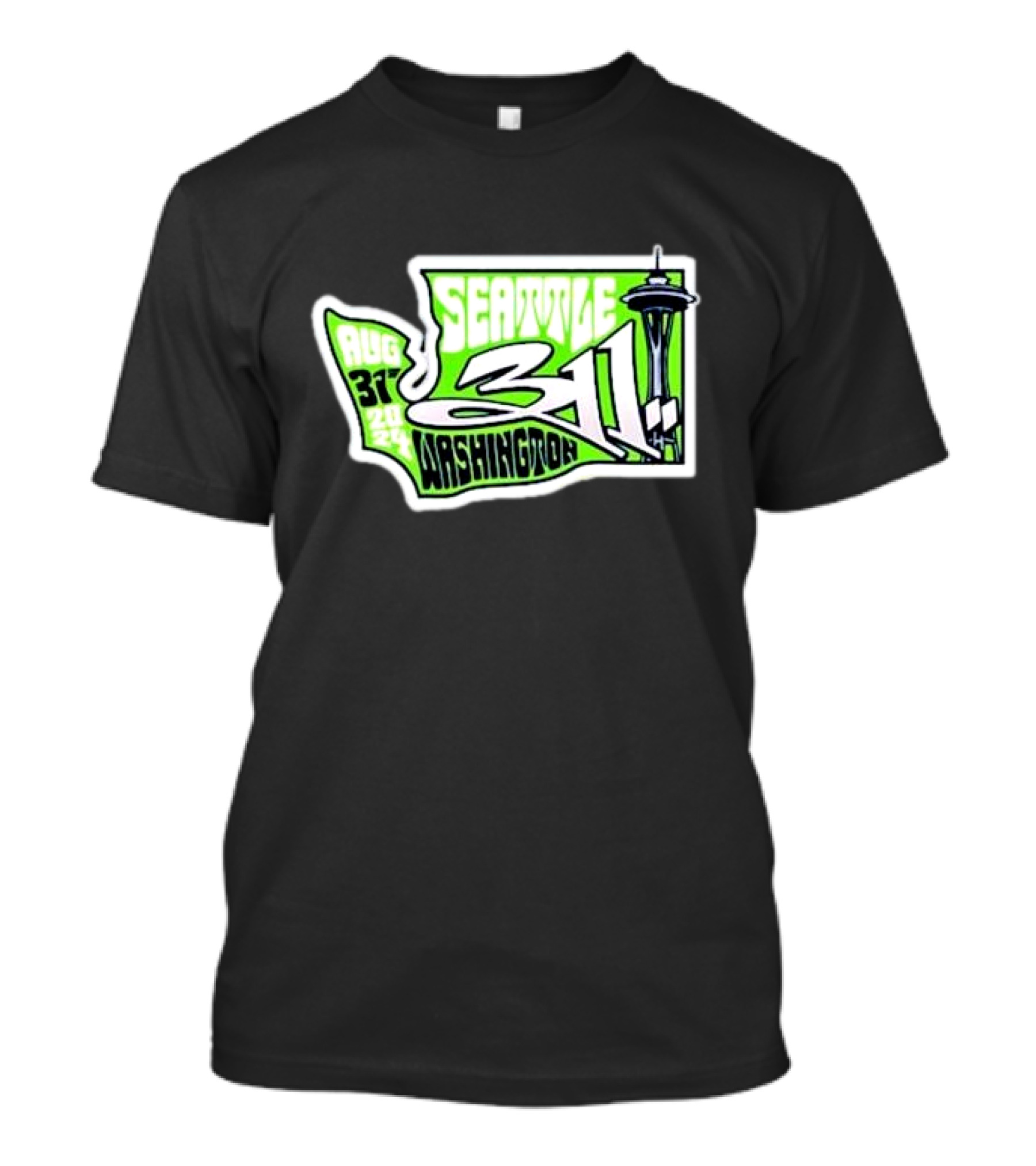 Seattle 311 August 31 2024 Washington T-Shirt