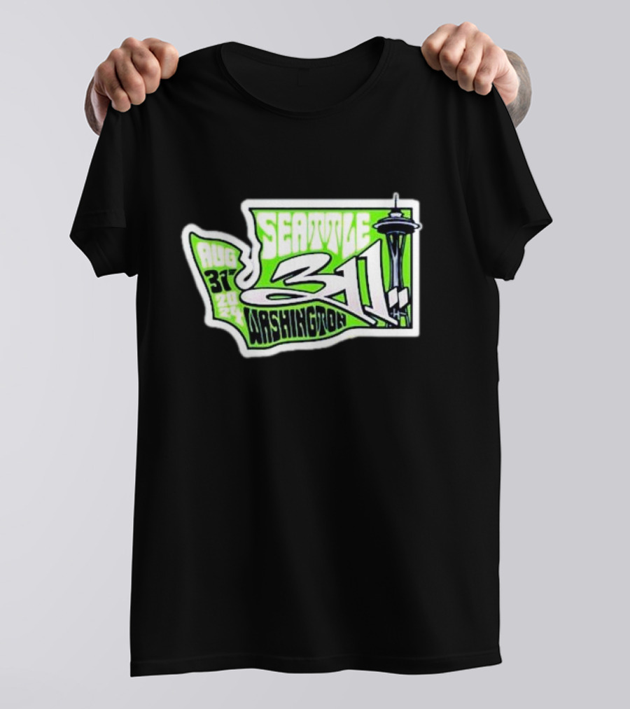 Seattle 311 August 31 2024 Washington T-Shirt