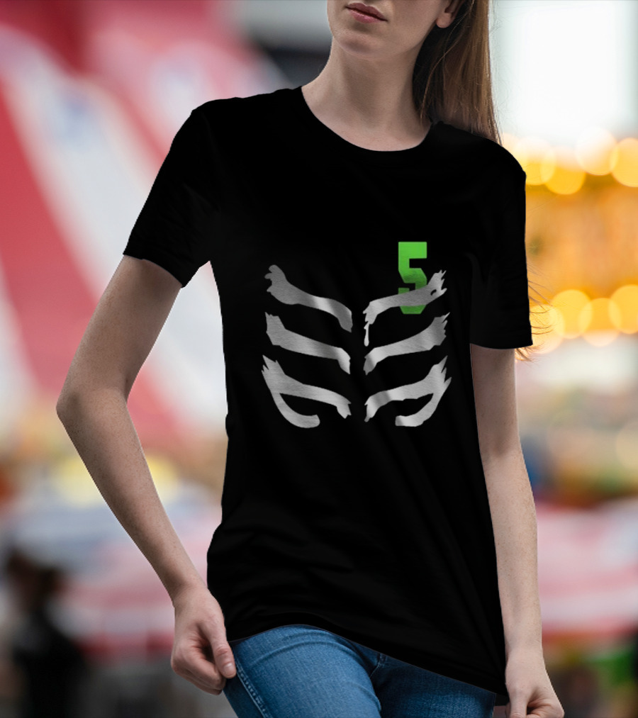 Lloyd Garmadon Ninjago Energy Elemental Symbol Number 5 T-Shirt
