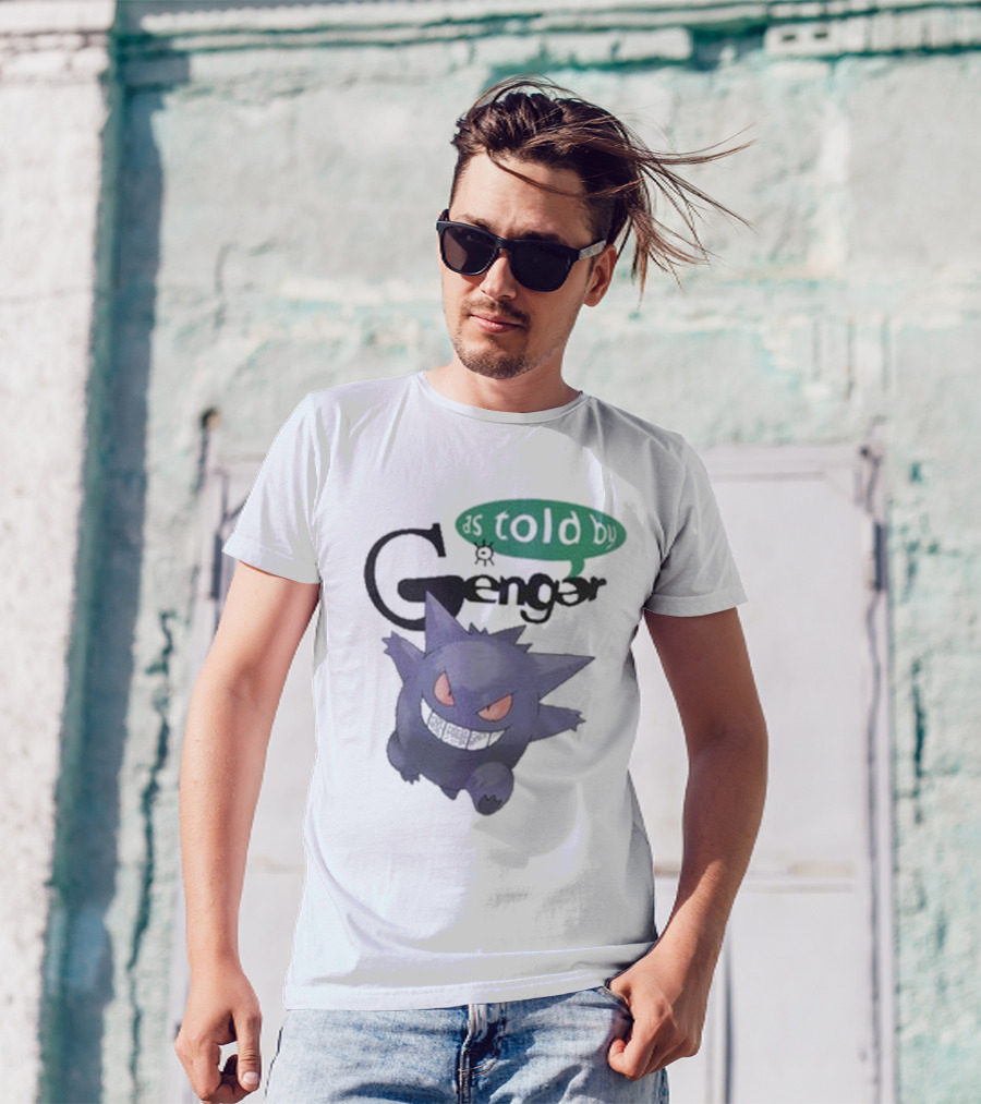 Pokemon As Told By Gengar Ghost-Type Adventure T-Shirt