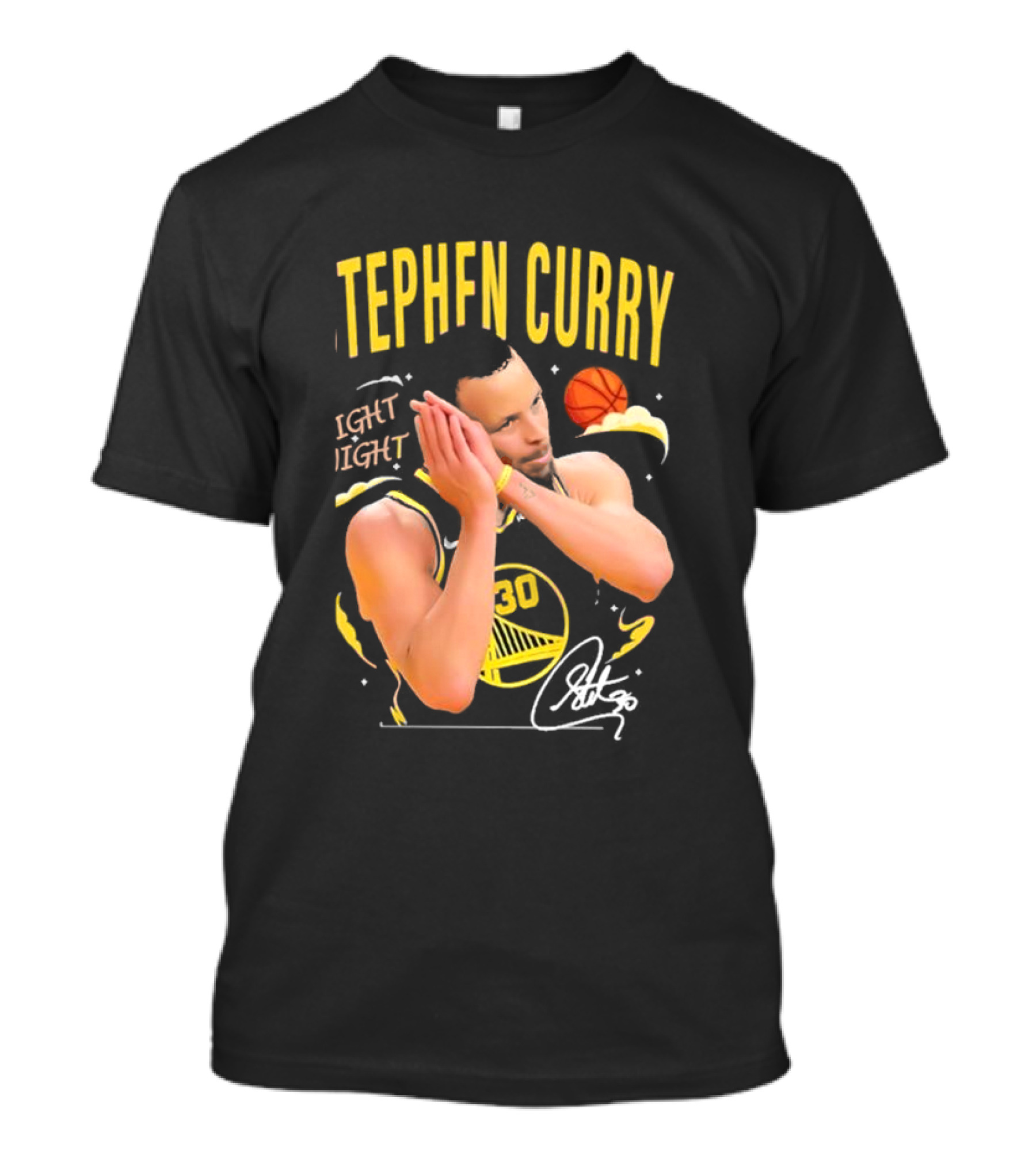Stephen Curry Night Night 2024 Basketball Signature T-Shirt