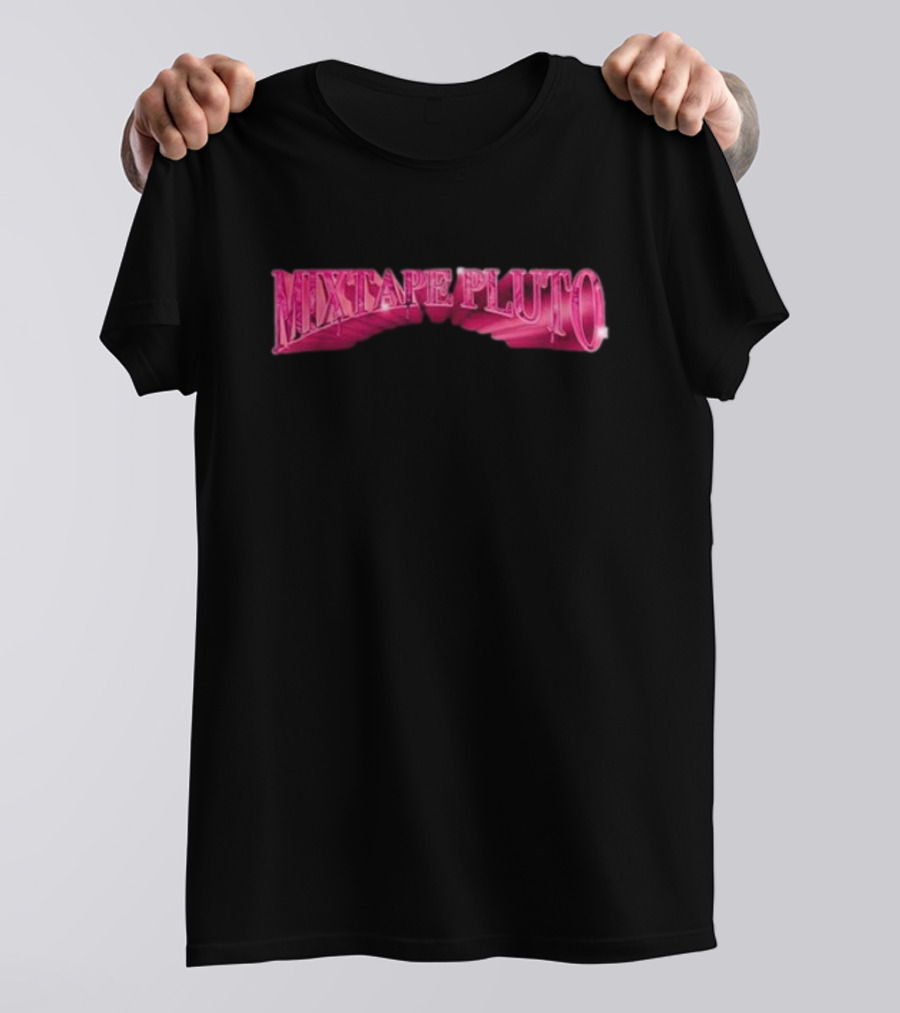 Nfr Podcast Mixtape Pluto Text T-Shirt
