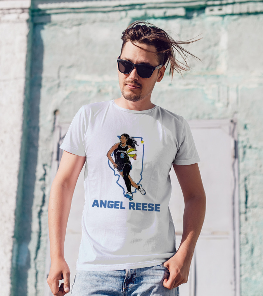 Angel Reese Basketball Star Rookie Achievement T-Shirt