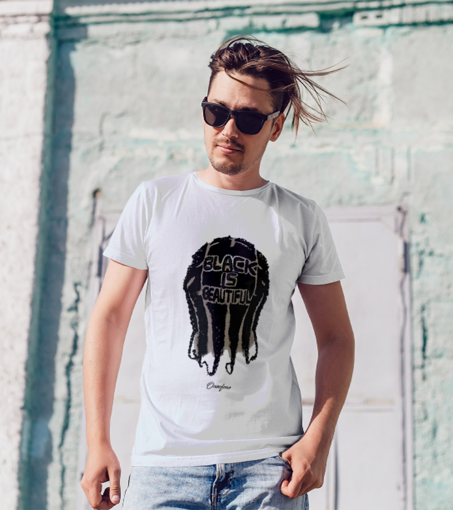 Black Is Beautiful Oneofone Hair T-Shirt