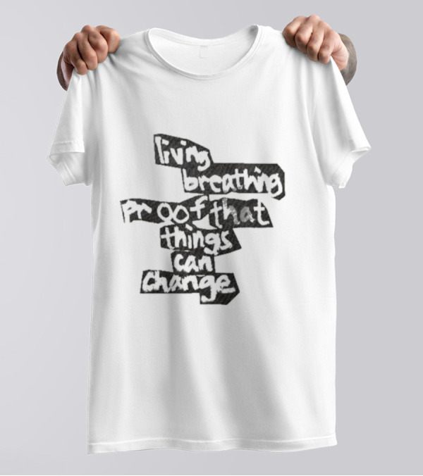Living Breathing Proof That Things Can Change Chandlerd Moore In Yellow T-Shirt