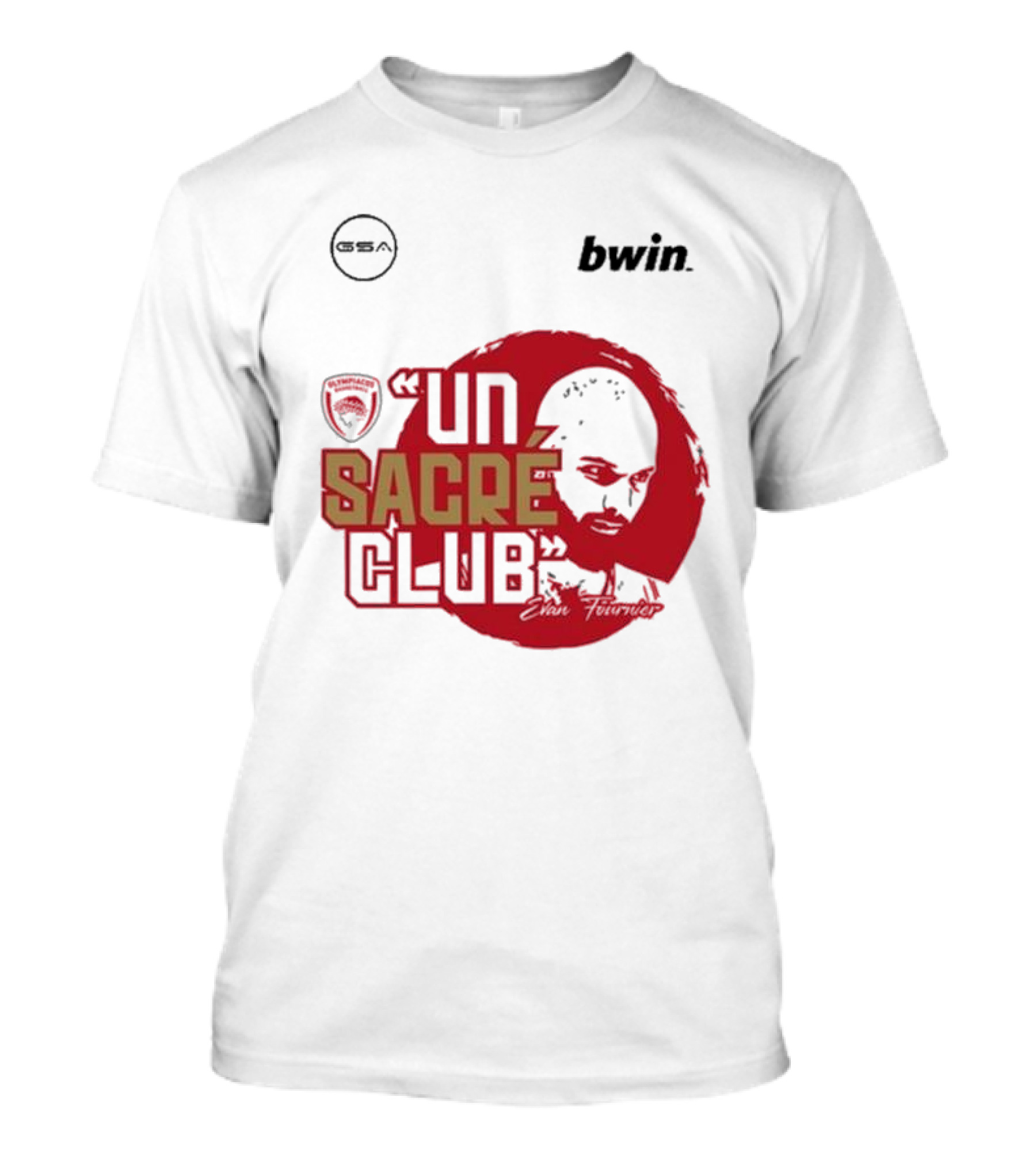 Evan Fournier Un Sacré Club Bwin GSA T-Shirt