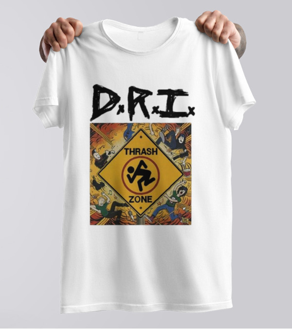 DRI Thrash Zone Texas Punk T-Shirt
