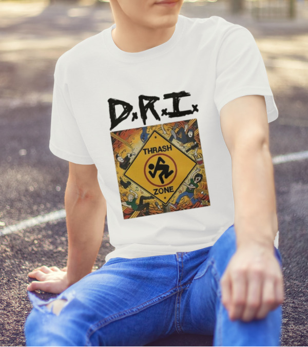 DRI Thrash Zone Texas Punk T-Shirt