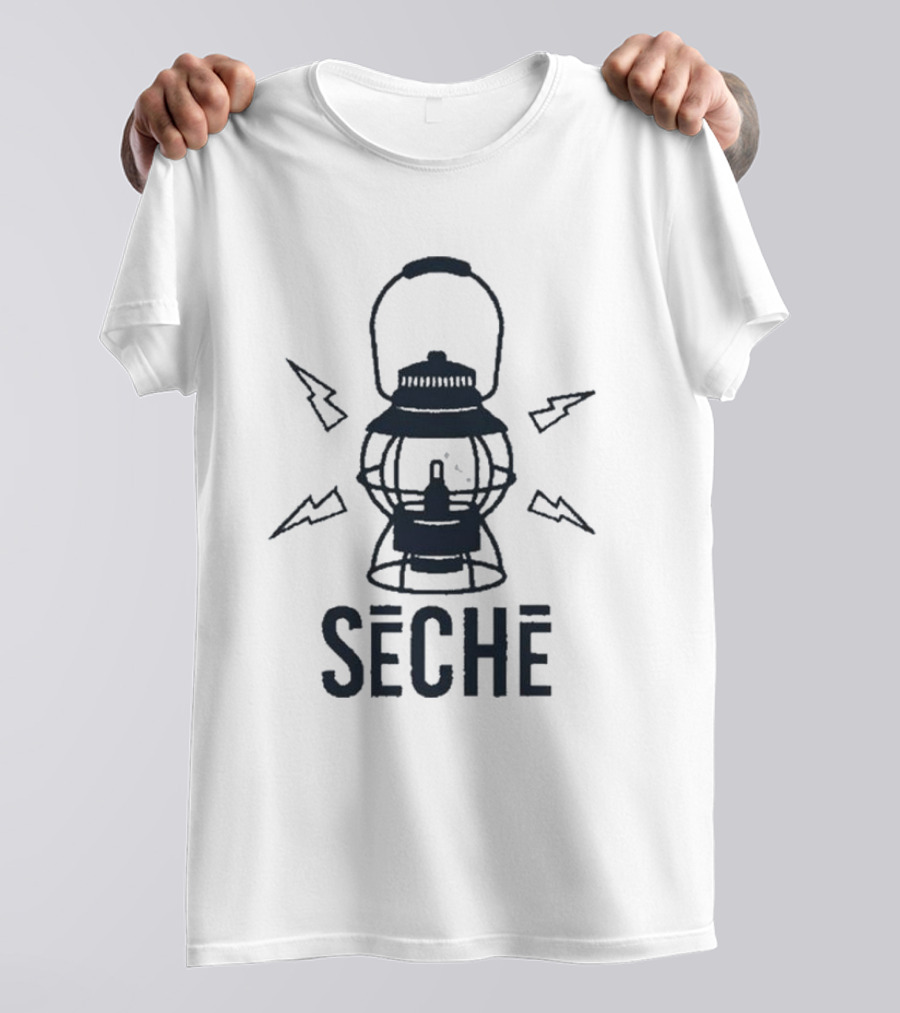 Jushi Camp Light Seche Lantern Electric Lightning T-Shirt