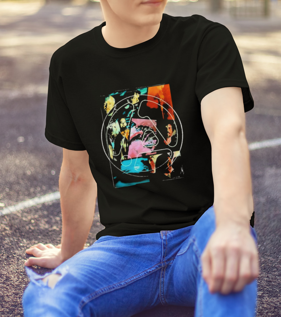 Linkin Park From Zero Photo Collage Black Concert Aesthetic T-Shirt