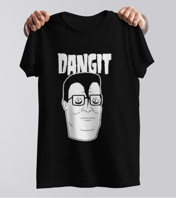 Taseychompson666 Dangit Hank Hill Parody Face T-Shirt