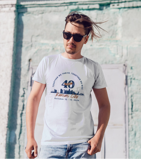 Together We Thrive Together We Rise 40 Years Kansas City October 12-15 T-Shirt