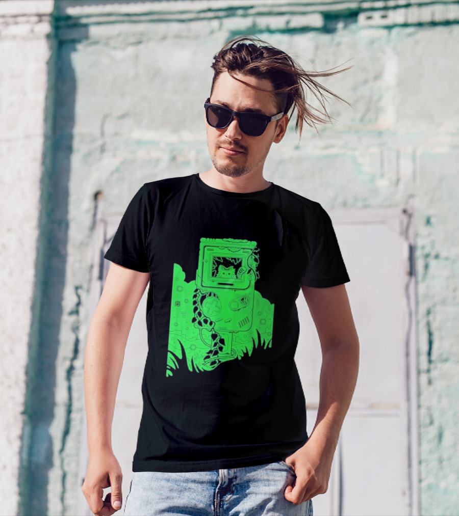 Abandoned Glow Retro Creature Drew Wise T-Shirt