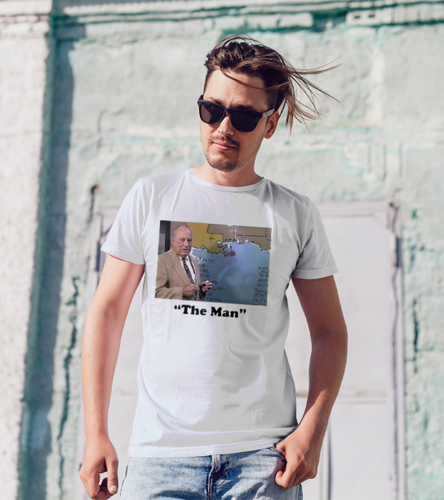 Carl C Arredondo III The Man Nash Roberts Weather Map Classic T-Shirt