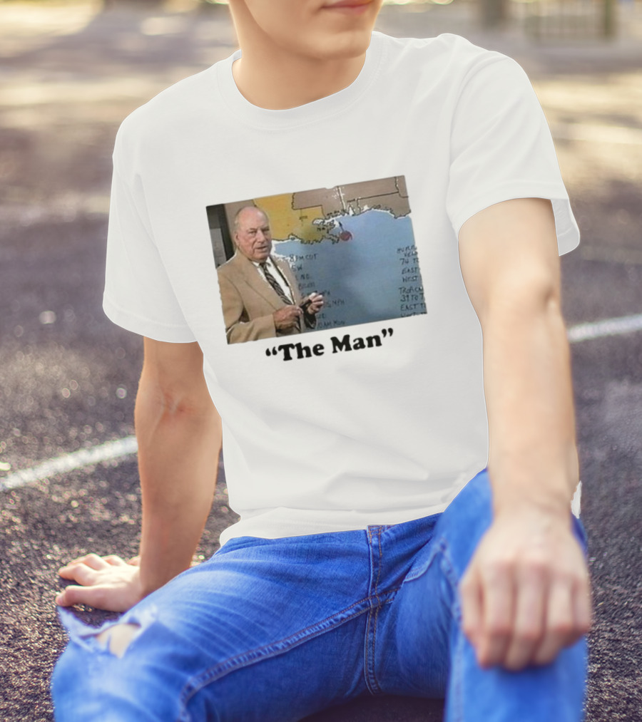 Carl C Arredondo III The Man Nash Roberts Weather Map Classic T-Shirt