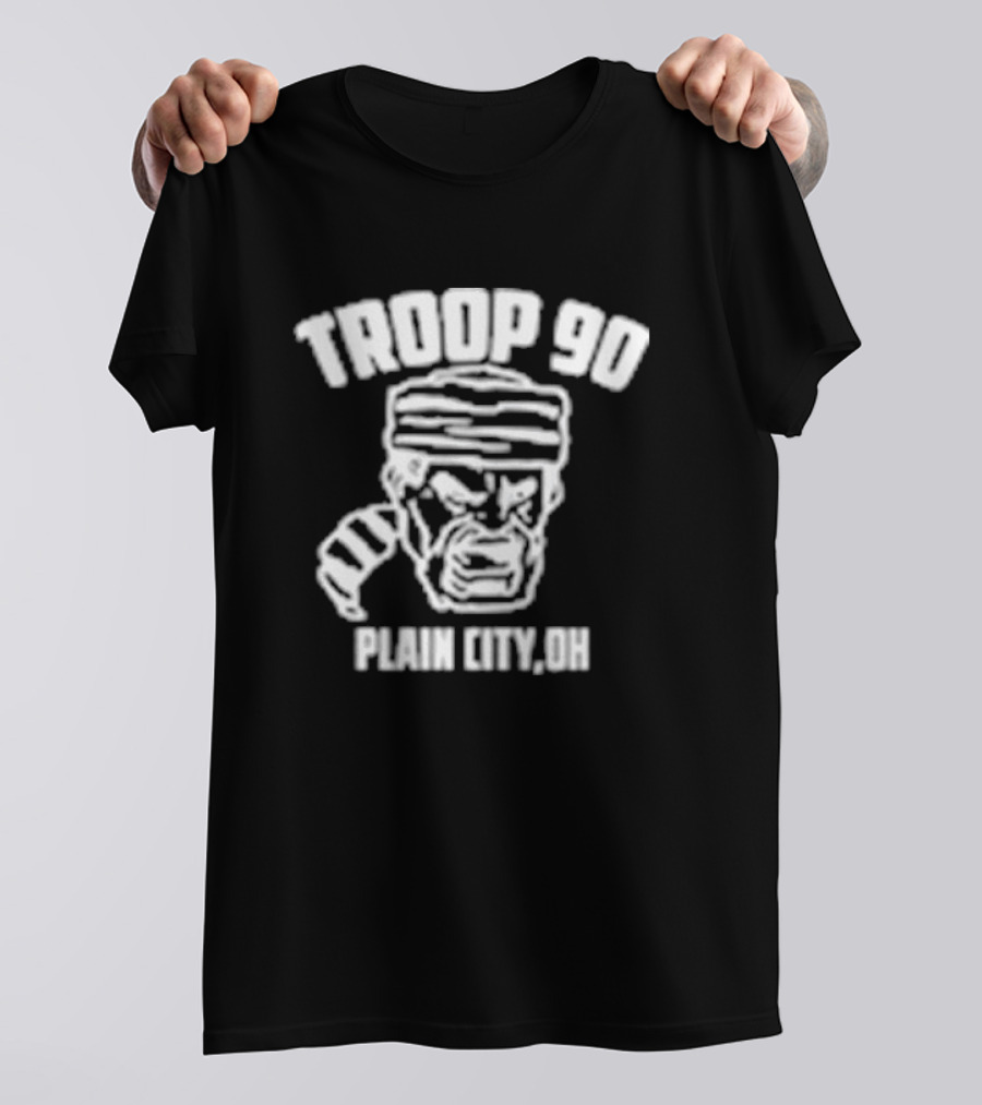 Eggtyler2.0 Troop 90 Plain City, OH Bold Warrior T-Shirt