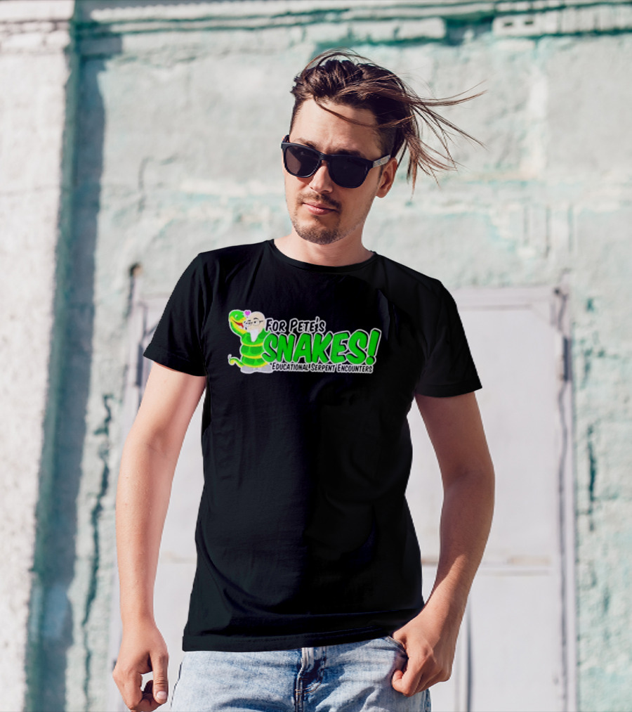 For Pete’s Snakes Educational Serpent Encounters Interactive Experience T-Shirt
