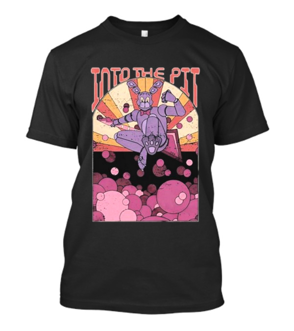 Five Nights At Freddy’s Into The Pit Bonnie Jumping In Ball Pit T-Shirt