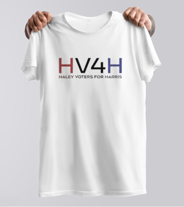 Kyle Sweetser HV4H Haley Voters For Harris T-Shirt