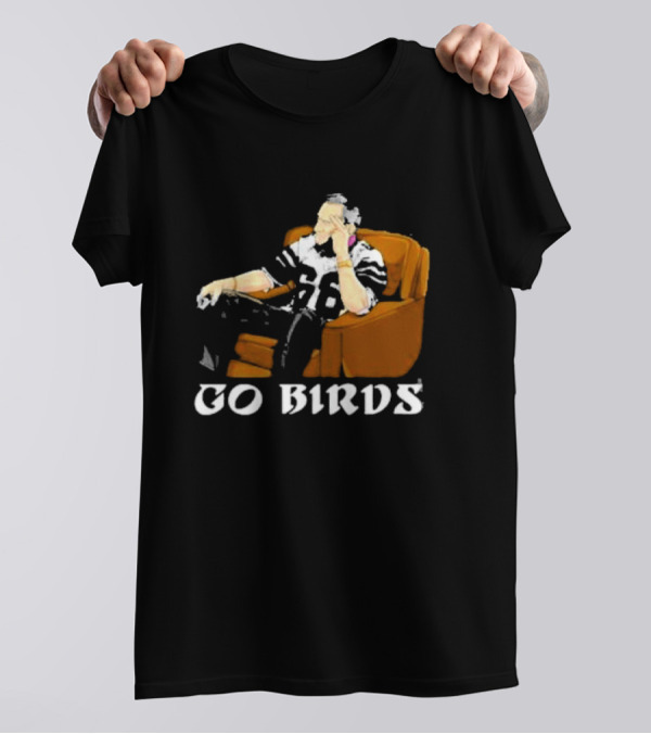 Andy Reid Go Birds 66 Jersey Chair T-Shirt