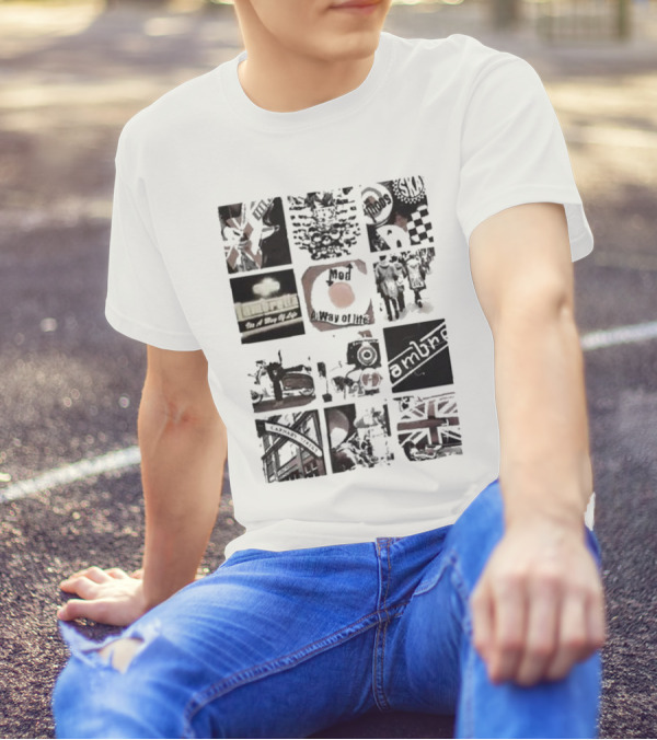 Lambretta Mod A Way Of Life Target Scooter T-Shirt