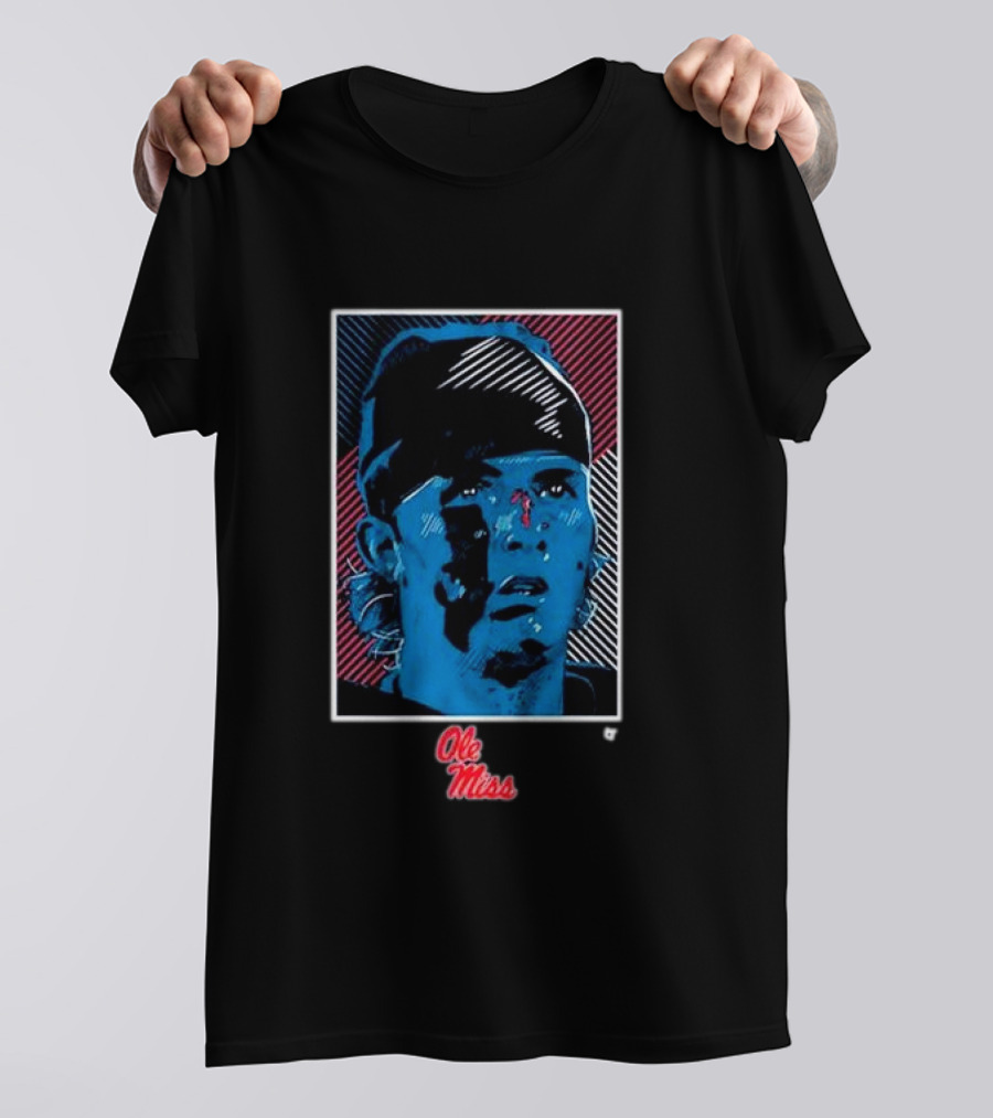 Ole Miss Football Jaxson Dart Swag T-Shirt