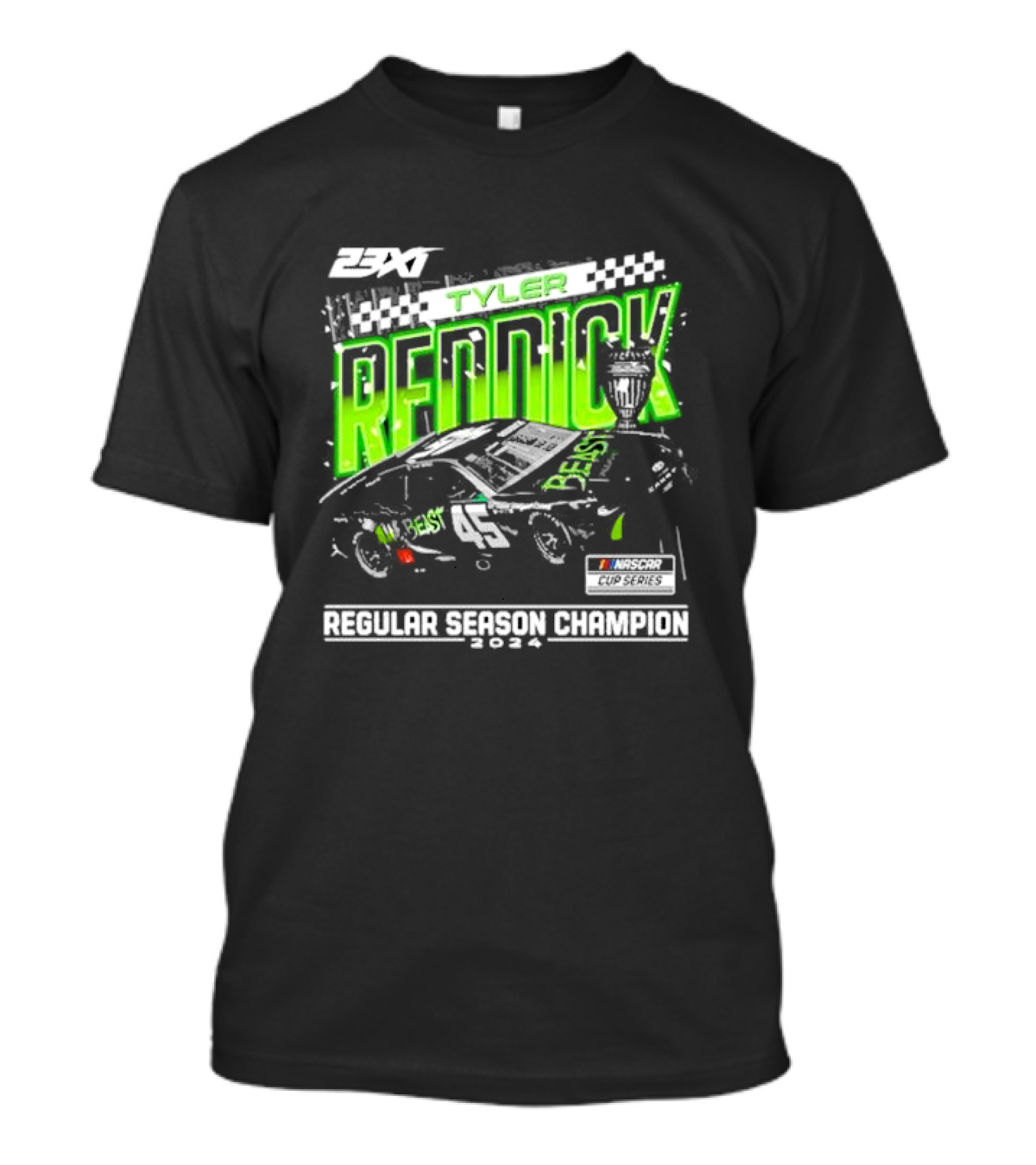 Tyler Reddick 23XI Regular Season Champion 2024 NASCAR Cup Series T-Shirt
