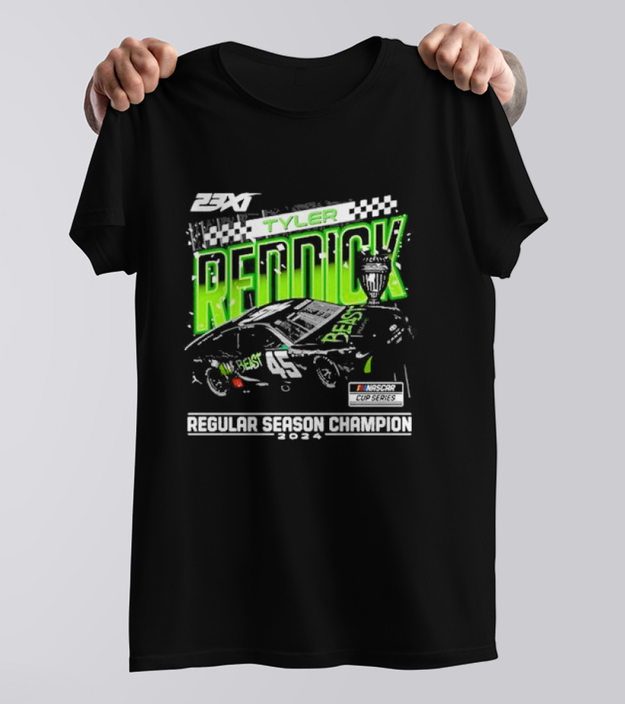 Tyler Reddick 23XI Regular Season Champion 2024 NASCAR Cup Series T-Shirt