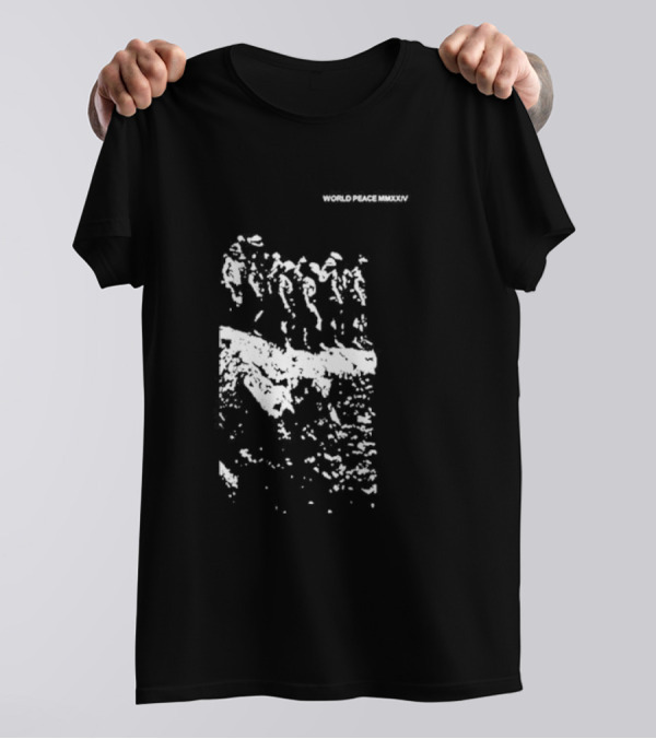 WORLD PEACE MMXXIV Pilgrimage Journey Unity T-Shirt