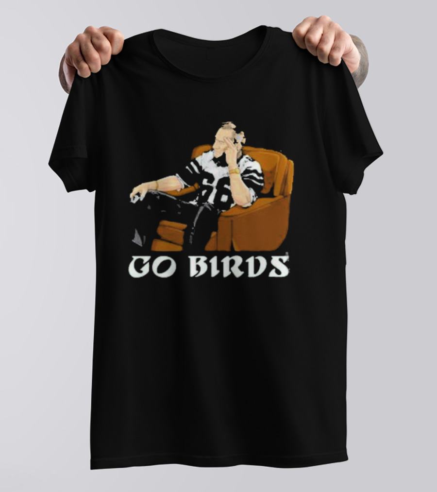 Go Birds Andy Reid Chair Football Fan T-Shirt
