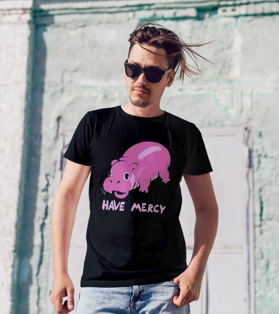 Have Mercy Pink Hippo T-Shirt