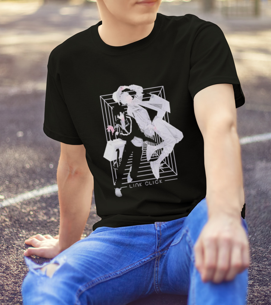 Link Click Duo Character Box T-Shirt