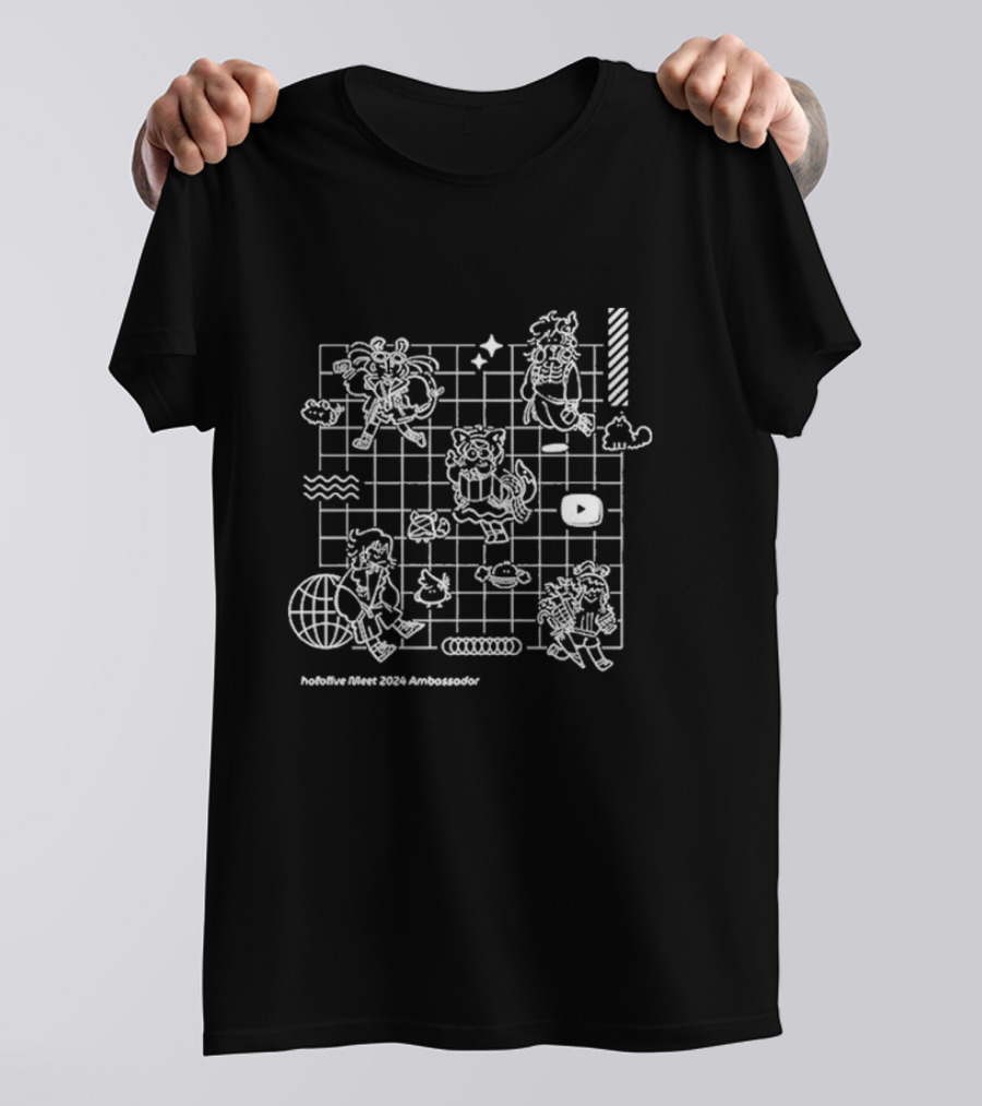 Hololive Meet 2024 Ambassador Deformed T-Shirt